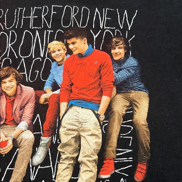 Concert shirt ONE DIRECTION up All Night 2012 tour - Picture 2 of 6